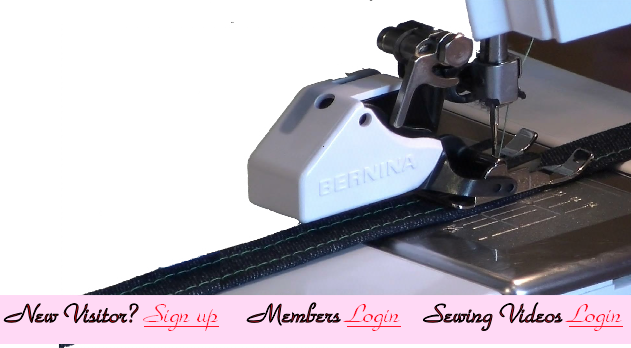 New Visitor? Sign up Members Login Sewing Videos Login