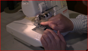 threading an overlocker 