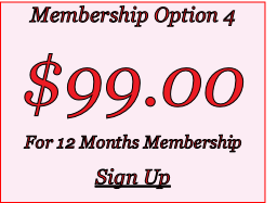 Membership Option 4
$99.00
For 12 Months Membership
Sign Up

