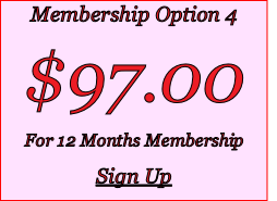Membership Option 4
$97.00
For 12 Months Membership
Sign Up