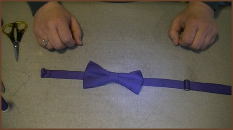 a step by step video tutorial on how to make a bow tie. If you would like to learn how to make the bow tie amongst many other sewing projects join the sewing guru, a sewing and tailoring learning website teaching you the art of how to sew. hundreds of step by step sewing lessons all video based is the easiest way to learn to sew.